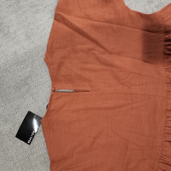 Rust blouse - Picture 3 of 3